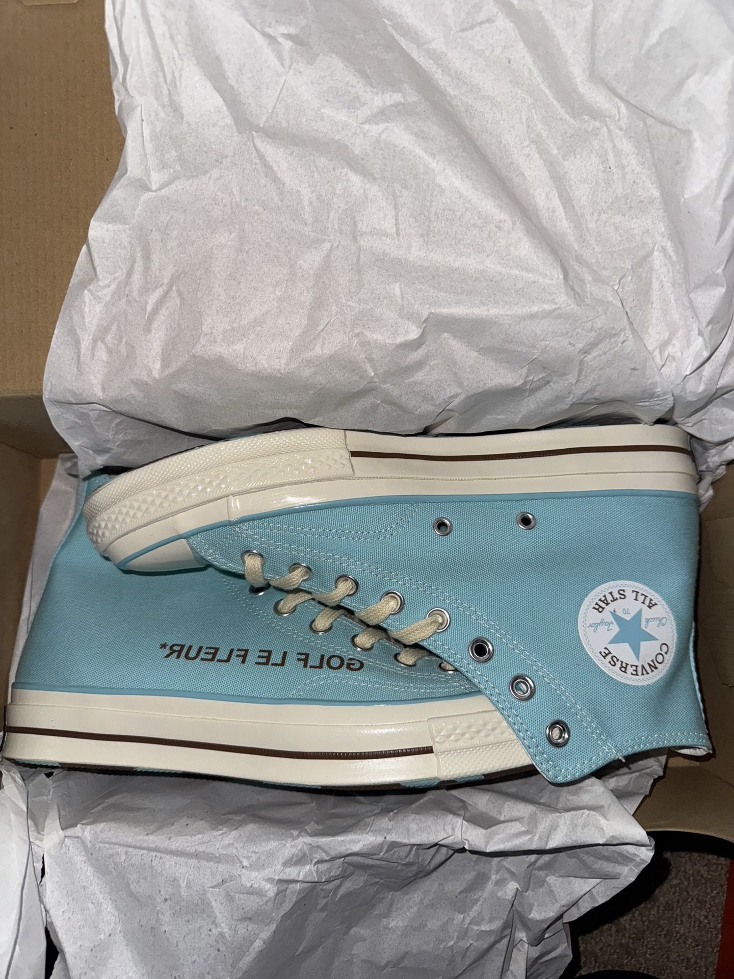 Converse x Golf Le Fleur Chuck 70 High Sz 9