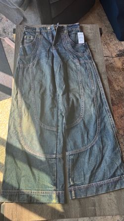 Zumiez Wide Leg Jeans with Tags