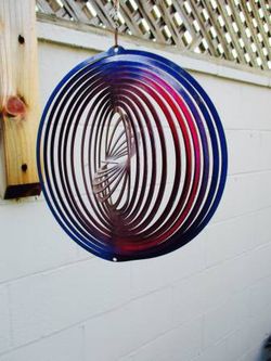 Metal Mobile Garden Yard Art