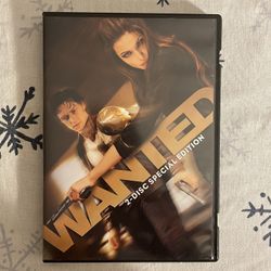 Wanted DVD 2 Disc Special Edition Bogo 