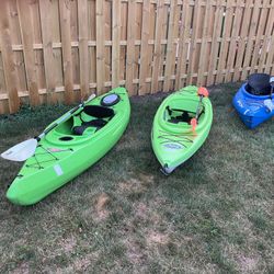 3 Kayaks For 250, 100 Each