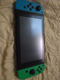 Nintendo switch with case