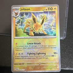 NM/M Jolteon (Master Ball Pattern) - Prismatic Evolutions (29/131)