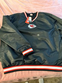 Chiefs pullover windbreaker jacket