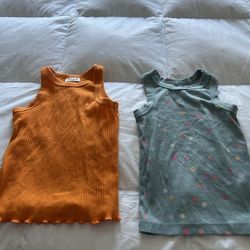 Girls Tank Tops. Sizes 4 & 5