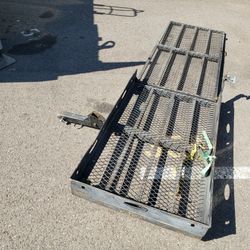 Hitch Carrier Basket For Car Truck Attachment 