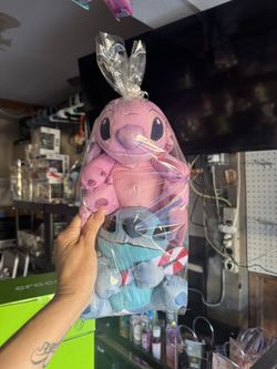 Disney, Christmas Stitch & Angel, Combo,  8.5” Tall Plushies, New With Tags, Great Gift 🎁 