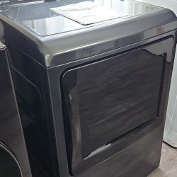 GE Profile-Front Load Gas Dryer PTD70GBPTDG Diamond Grey 