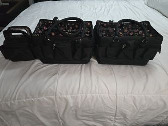 CRAFT ORGANIZER AND STORAGE BAGS