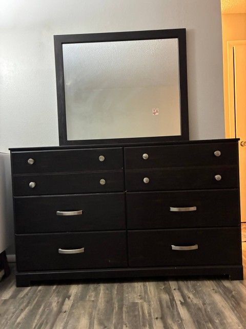 URGENT MOVING SALE: Solid Wood Ashley Dresser & Nightstand Set
