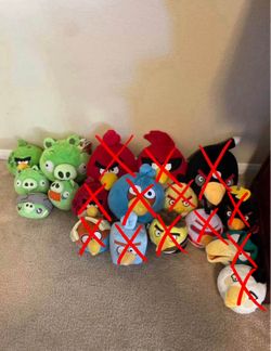 Angry Birds Plush Toys (NOT FREE, READ DESCRIPTION)
