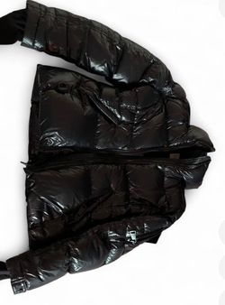 SAM Black Glossy Puffer Jacket