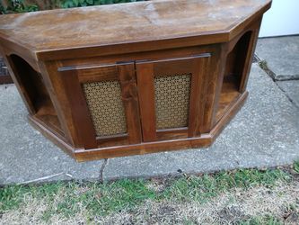 Vintage Wooden TV Stand