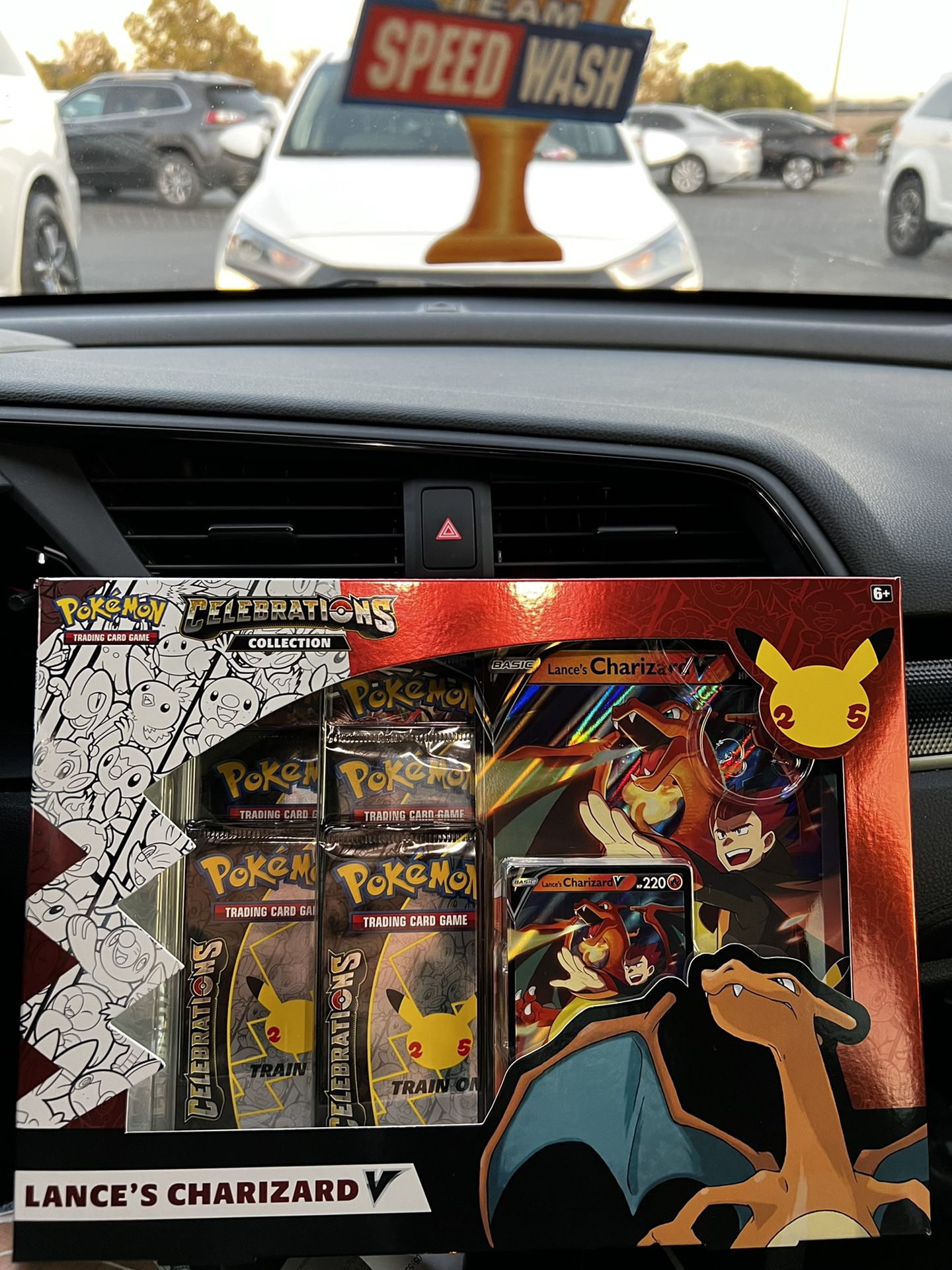 Pokemon Celebrations Charizard V Box