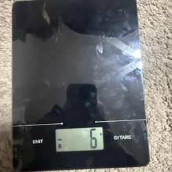 Brand New Black Kitchen Scale