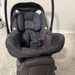 Nuna car infant car seat  pipa aire rx + pipa relx base