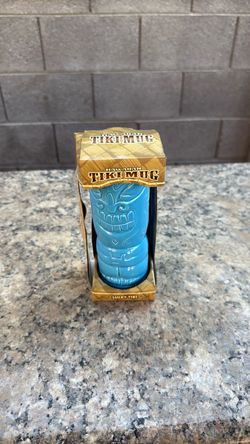 Hawaiian Tiki Mug – Lucky Tiki Blue