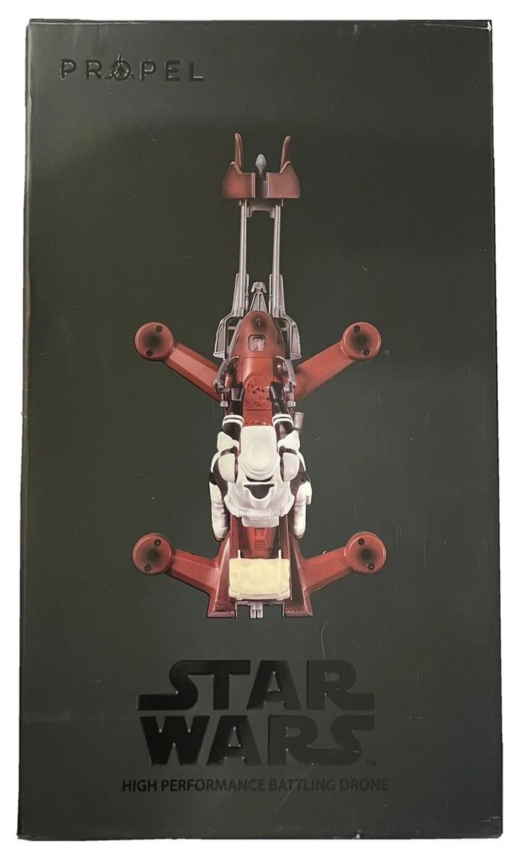 Star Wars Propel High Performance Battling Drones 74-Z Speeder Bike And Tie Fighter