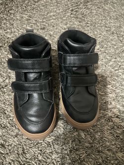 Black toddler shoes
