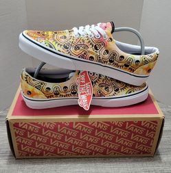 Vans Bandana Skull Print Sneakers Size 10