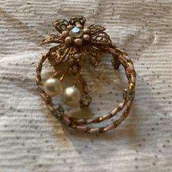 Mid Century Ornate Broach