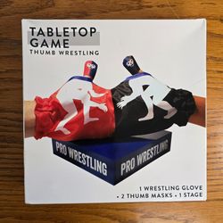 Tabletop Thumb Wrestling Game Kids Family Competition Party Toy NEW Sealed NIB