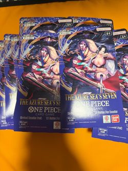 One Piece TCG (OP-14) The Azure Sea's Seven Sleeved Booster Pack