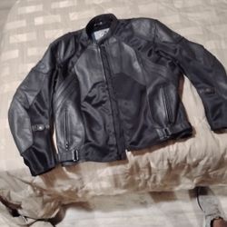 Joe Rocket Leather Bikers Jacket