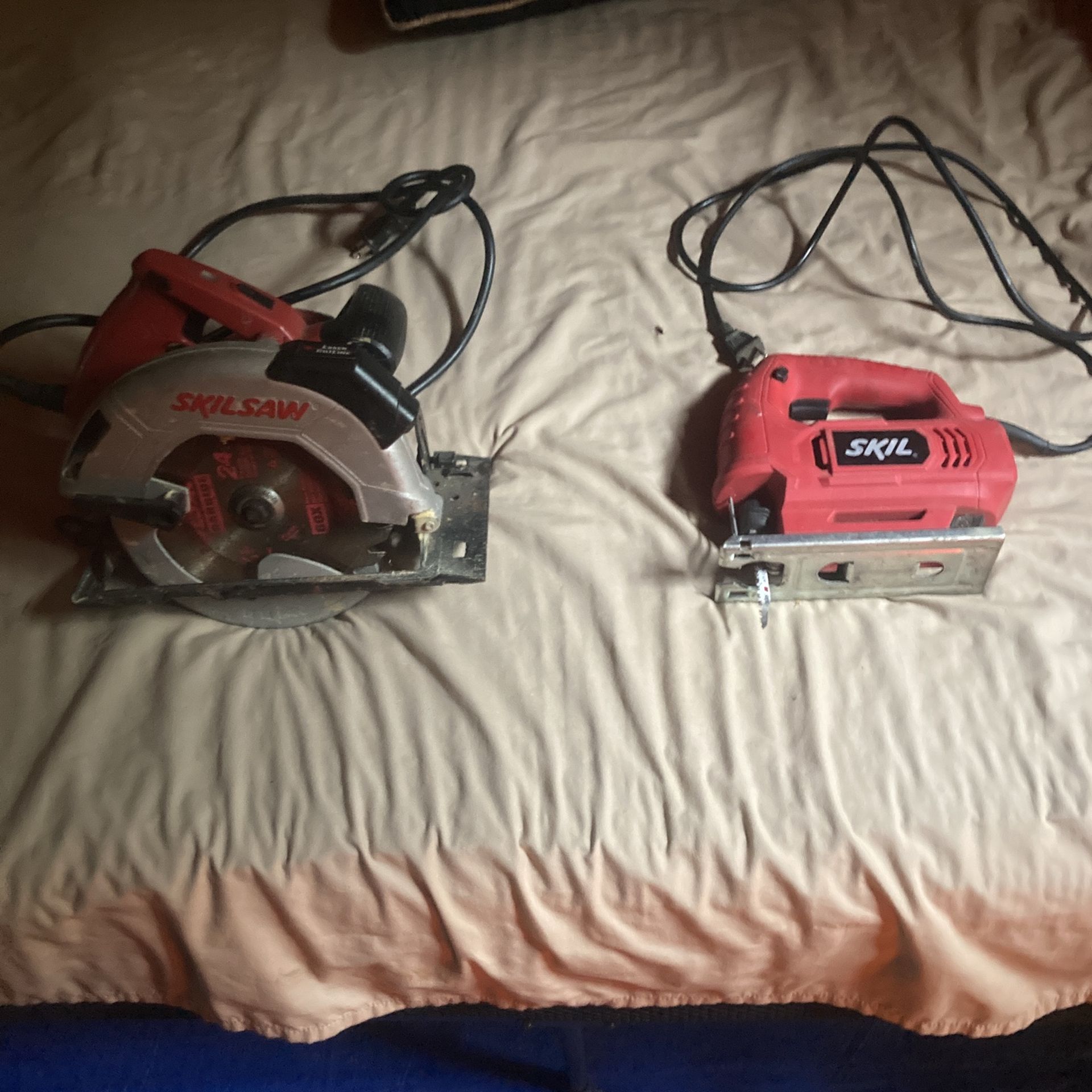 Skilsaw  For Sell 150 For The Set 