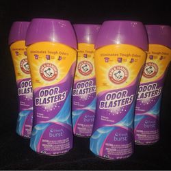 Five Bottles Of Arm And Hammer Scent Beads