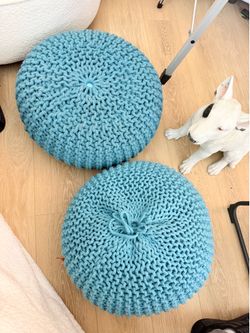 Turquoise Bean bag