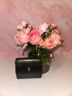 Louis Vuitton Monogram Olive Green Vernis Wallet