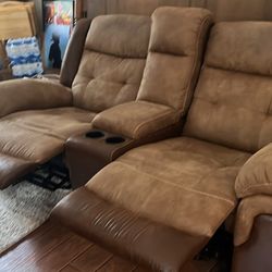 Reclining Rocking Sofa