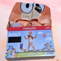 Bluey Bingo Toddler Costume Size 2T