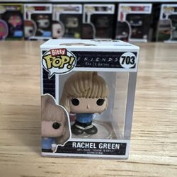 BITTY 80s Hair Rachel Green Friends 1" Funko Pop 703 Jennifer Aniston Television