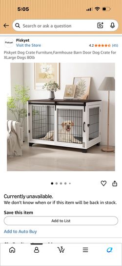 Dog Crate Furniture
