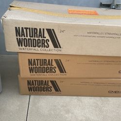 24 Inch White Pool Waterfall New In Box  