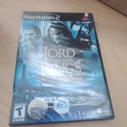 Playstation 2 Game The Lord Of The Rings The Two Towers 