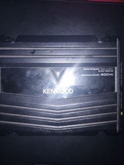 Kenwood Amp