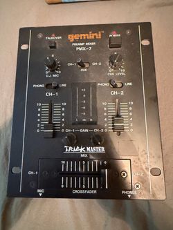 Gemini PMX-7 Preamp Mixer  Trick Master
