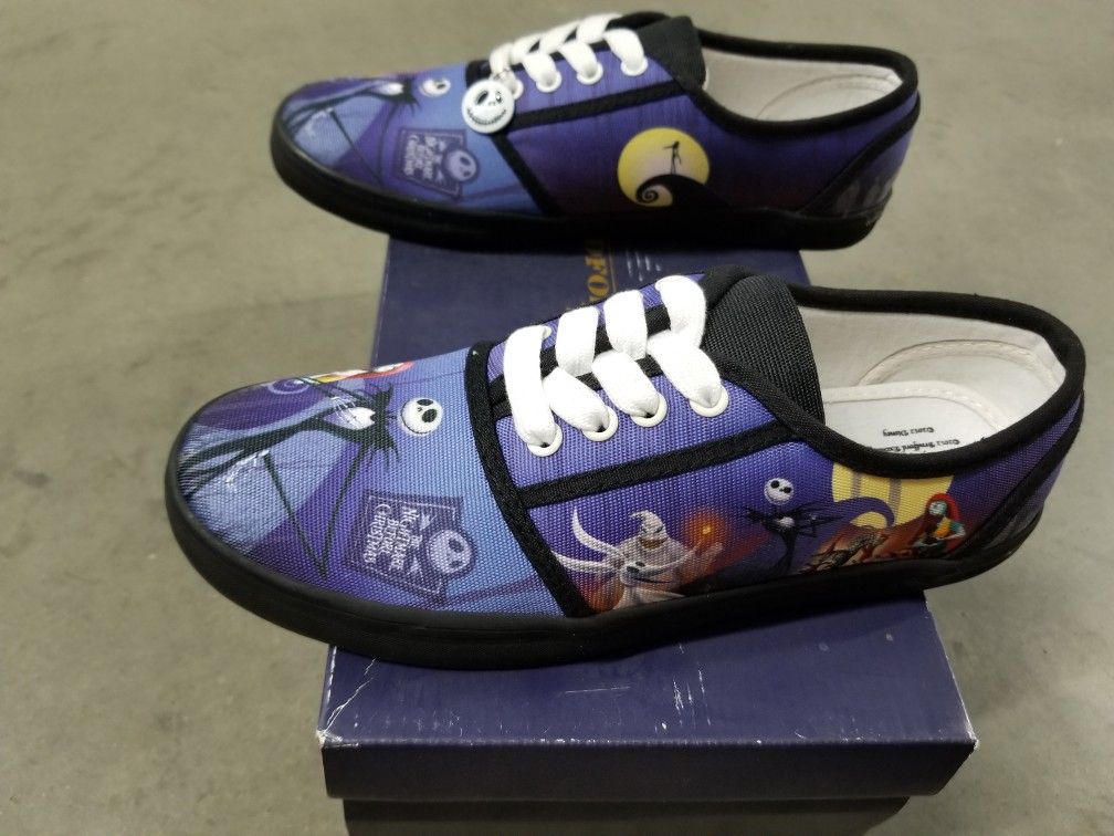 Disney Tim Burton Nightmare Before Christmas Women's Sneakers With
