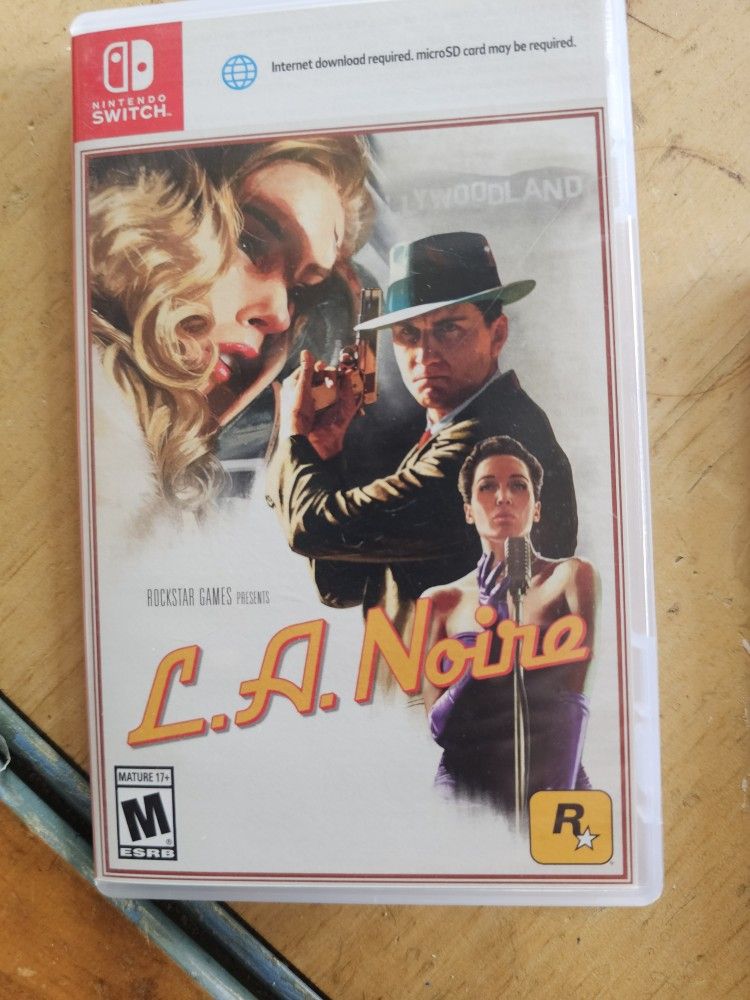 L.A. Noir For Nintendo Switch