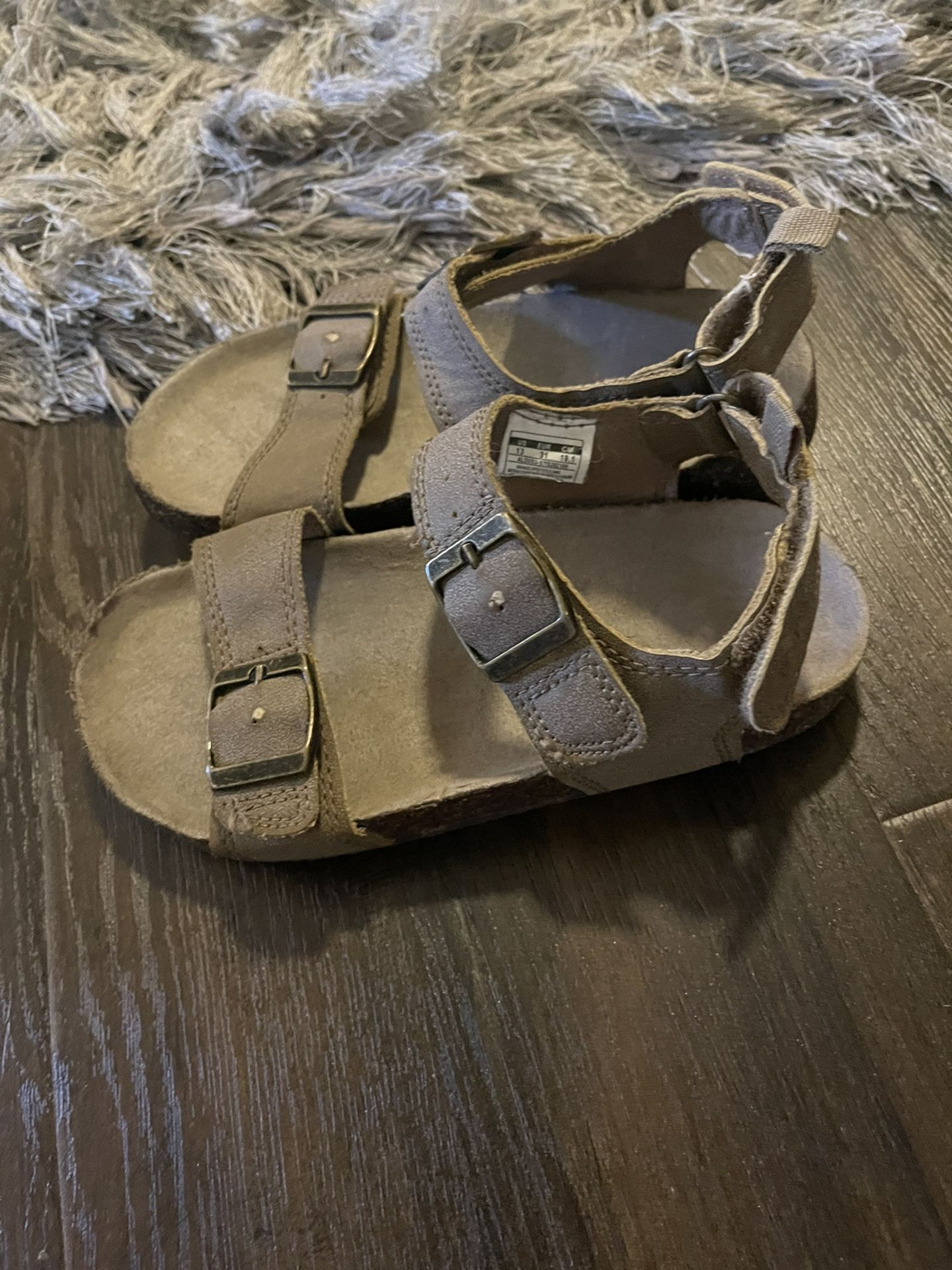Brown sandals