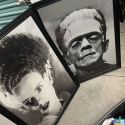 Frankenstein and Bride frames