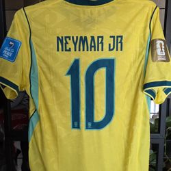 Nike Mens 2026 Brasil Home Jersey Authentic Neymar Jr Size XL And 2xl No Trade 