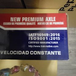 Driver Side Axel For Nissan Versa 2014 New