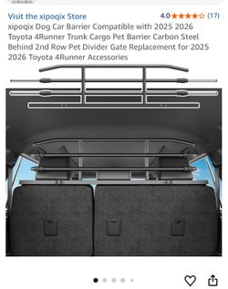 NEW Dog Car Barrier