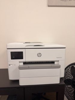 Never used - HP OfficeJet Pro 9730e Wide Format Wireless All-in-One Printer