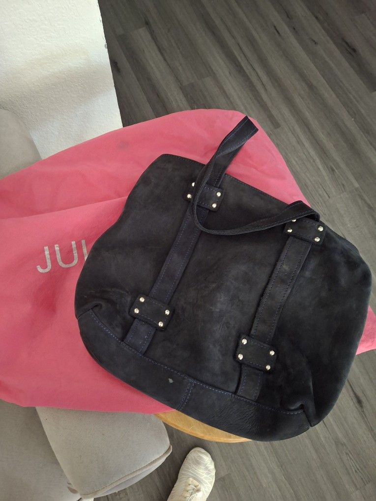 Julia Rose Suede Handbag