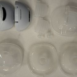 💗 NiceGreen S21 Wearable Breast Pump – Used Once + Carrying Case + Extra Parts 💗